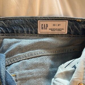 GAP Wide Leg Blue Denim Jeans